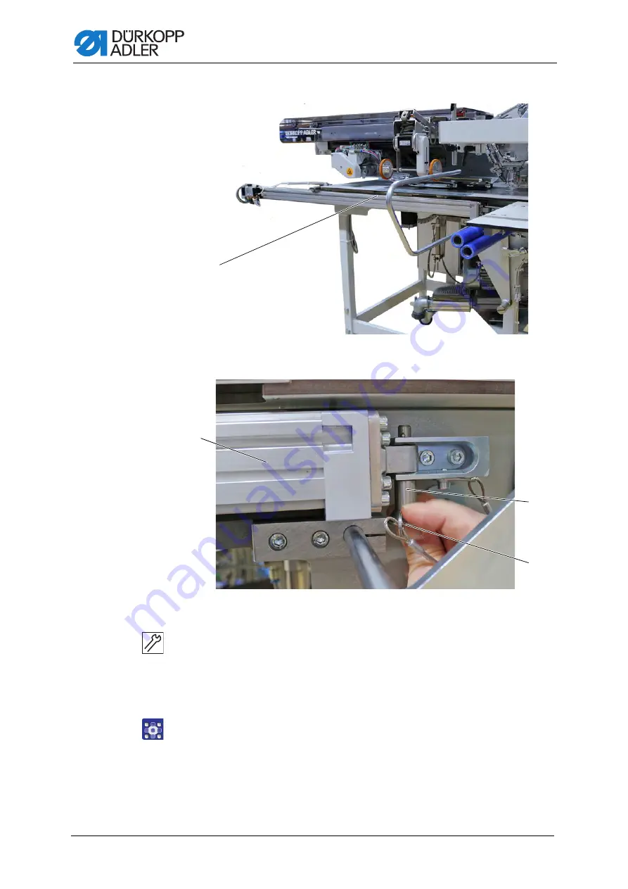 Dürkopp Adler 755 B Operating Instructions Manual Download Page 62