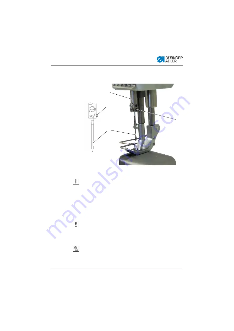 Dürkopp Adler 868-M Operating Instructions Manual Download Page 27