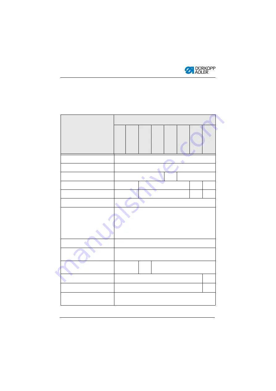 Dürkopp Adler 868-M Operating Instructions Manual Download Page 151