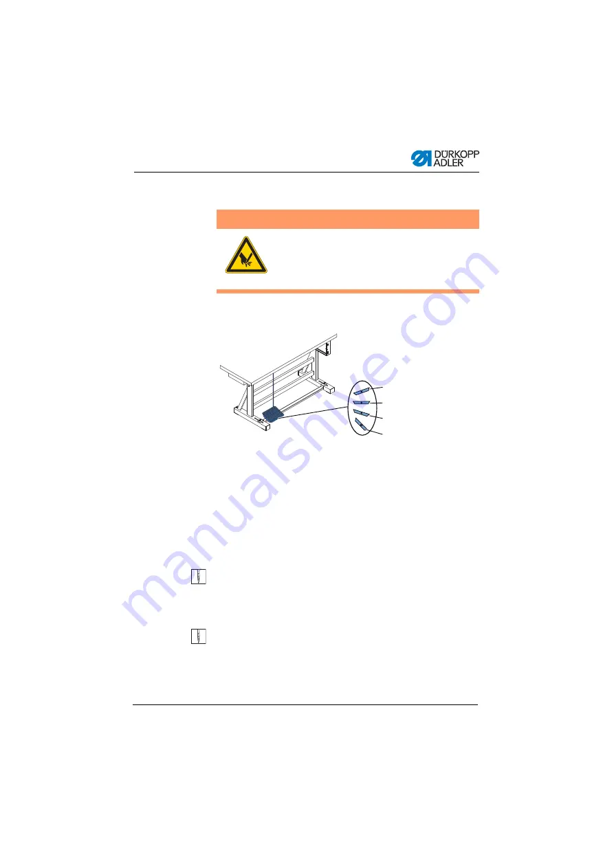 Dürkopp Adler 878-160722-M Operating Instructions Manual Download Page 45