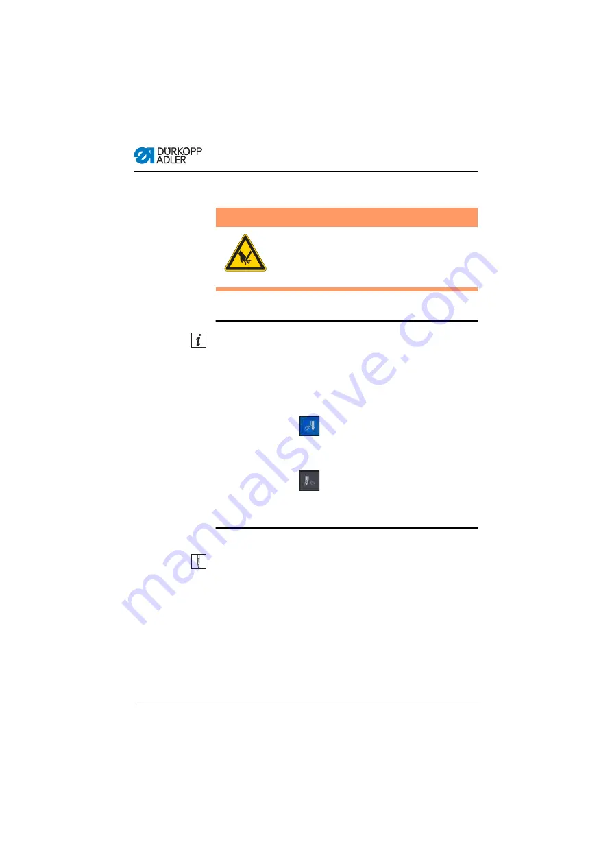 Dürkopp Adler D669 Operating Instructions Manual Download Page 26