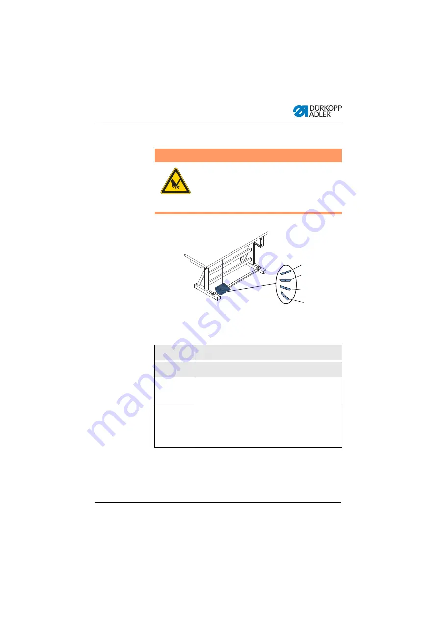 Dürkopp Adler D669 Operating Instructions Manual Download Page 43