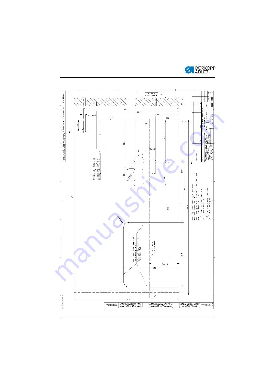 Dürkopp Adler D669 Operating Instructions Manual Download Page 223