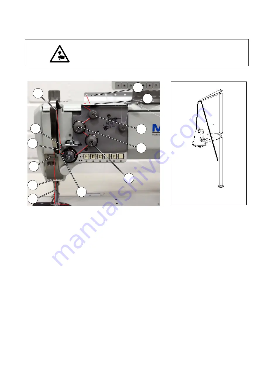 Dürkopp Adler M-TYPE 667 Operating Instuructions Download Page 11