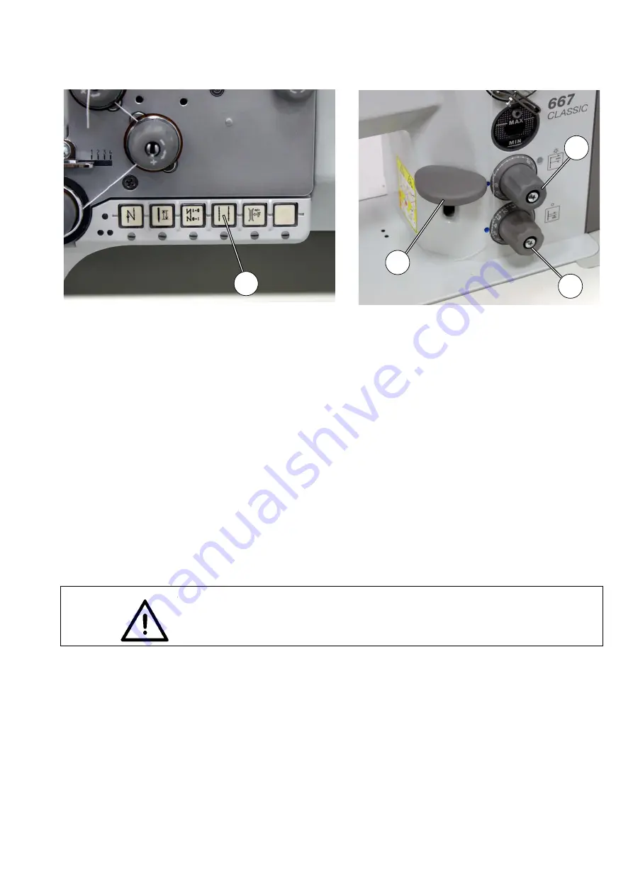 Dürkopp Adler M-TYPE 667 Operating Instuructions Download Page 25