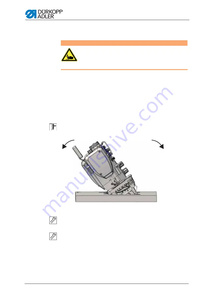 Dürkopp Adler M-TYPE H867 Service Manual Download Page 12