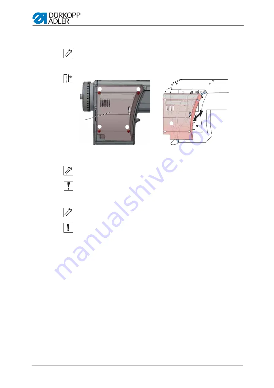 Dürkopp Adler M-TYPE H867 Service Manual Download Page 14