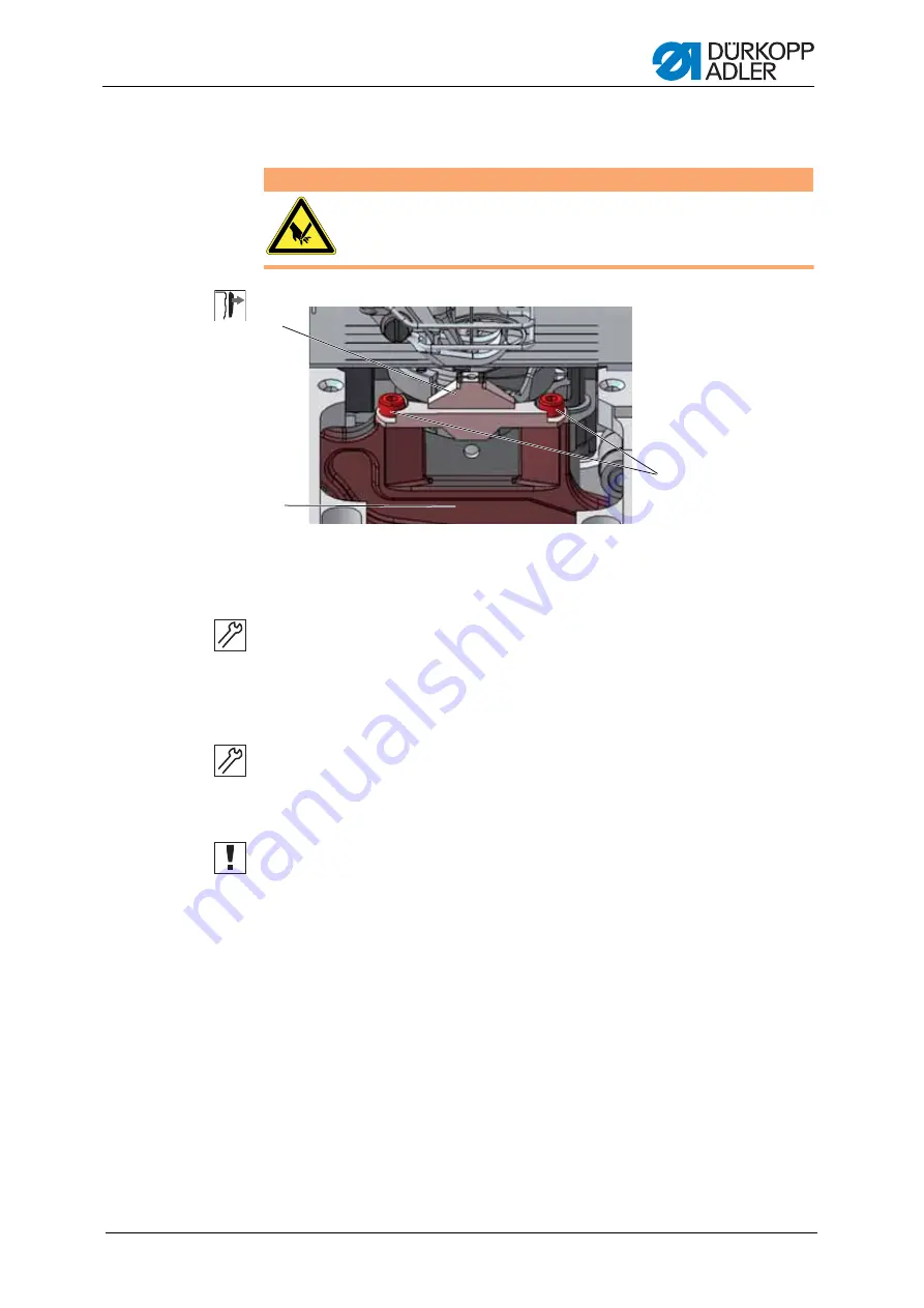 Dürkopp Adler M-TYPE H867 Service Manual Download Page 17