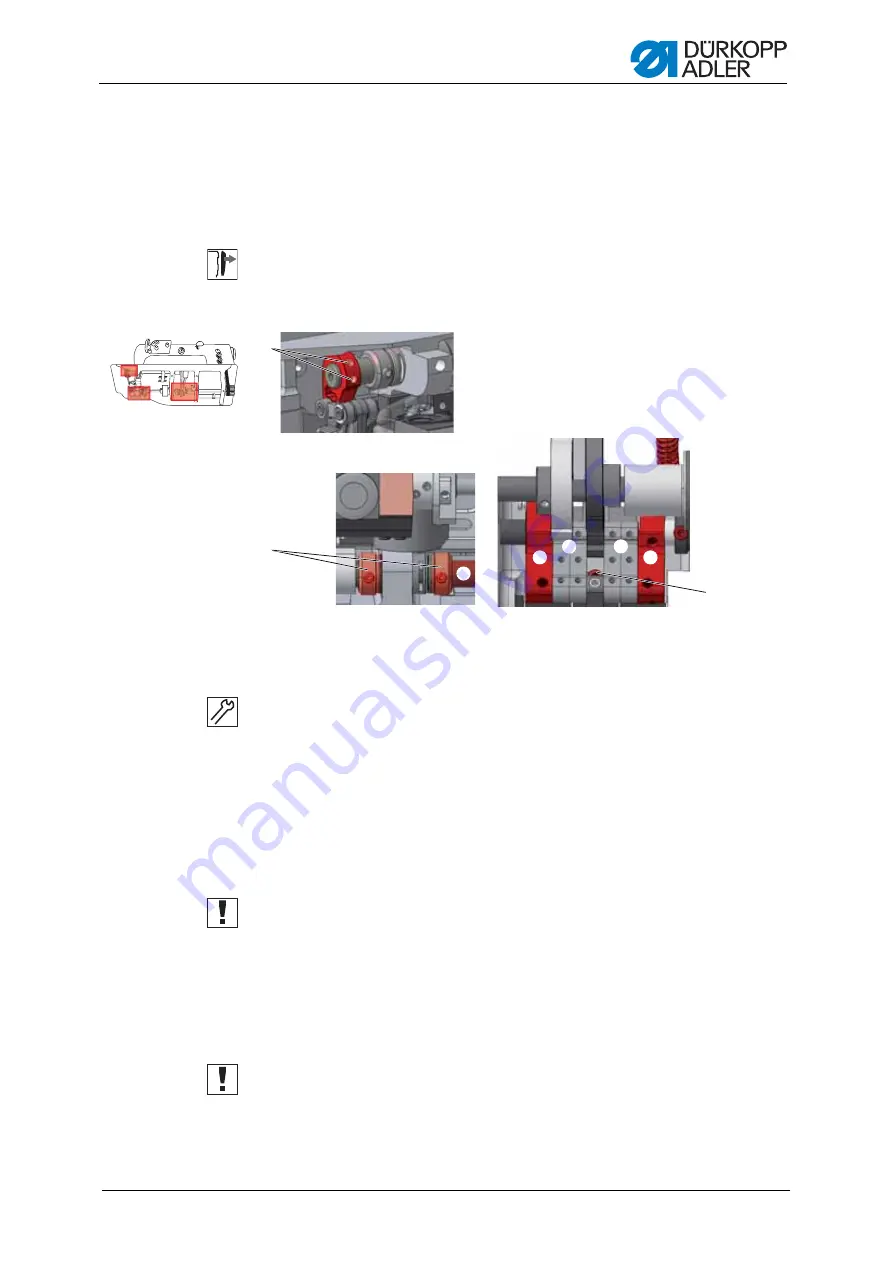 Dürkopp Adler M-TYPE H867 Service Manual Download Page 35