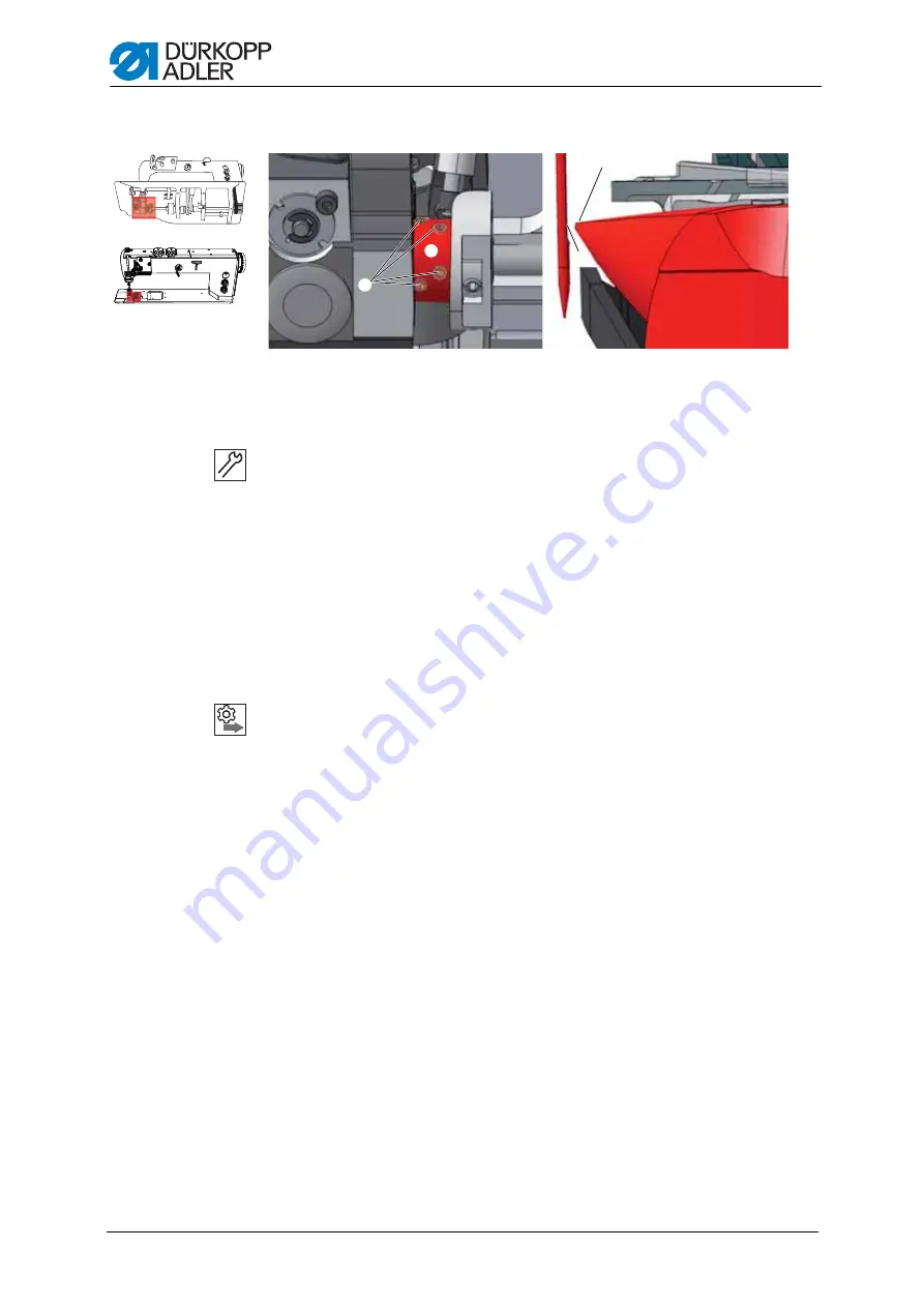 Dürkopp Adler M-TYPE H867 Service Manual Download Page 50