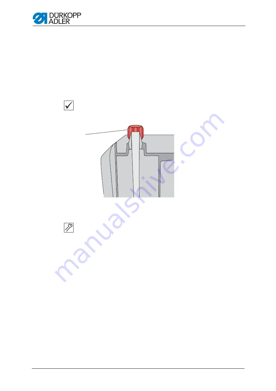 Dürkopp Adler M-TYPE H867 Service Manual Download Page 62