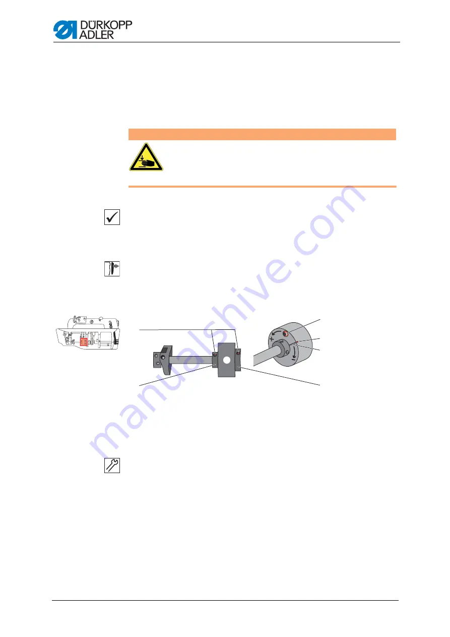 Dürkopp Adler M-TYPE H867 Service Manual Download Page 80