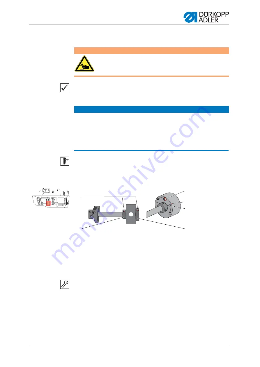 Dürkopp Adler M-TYPE H867 Service Manual Download Page 81