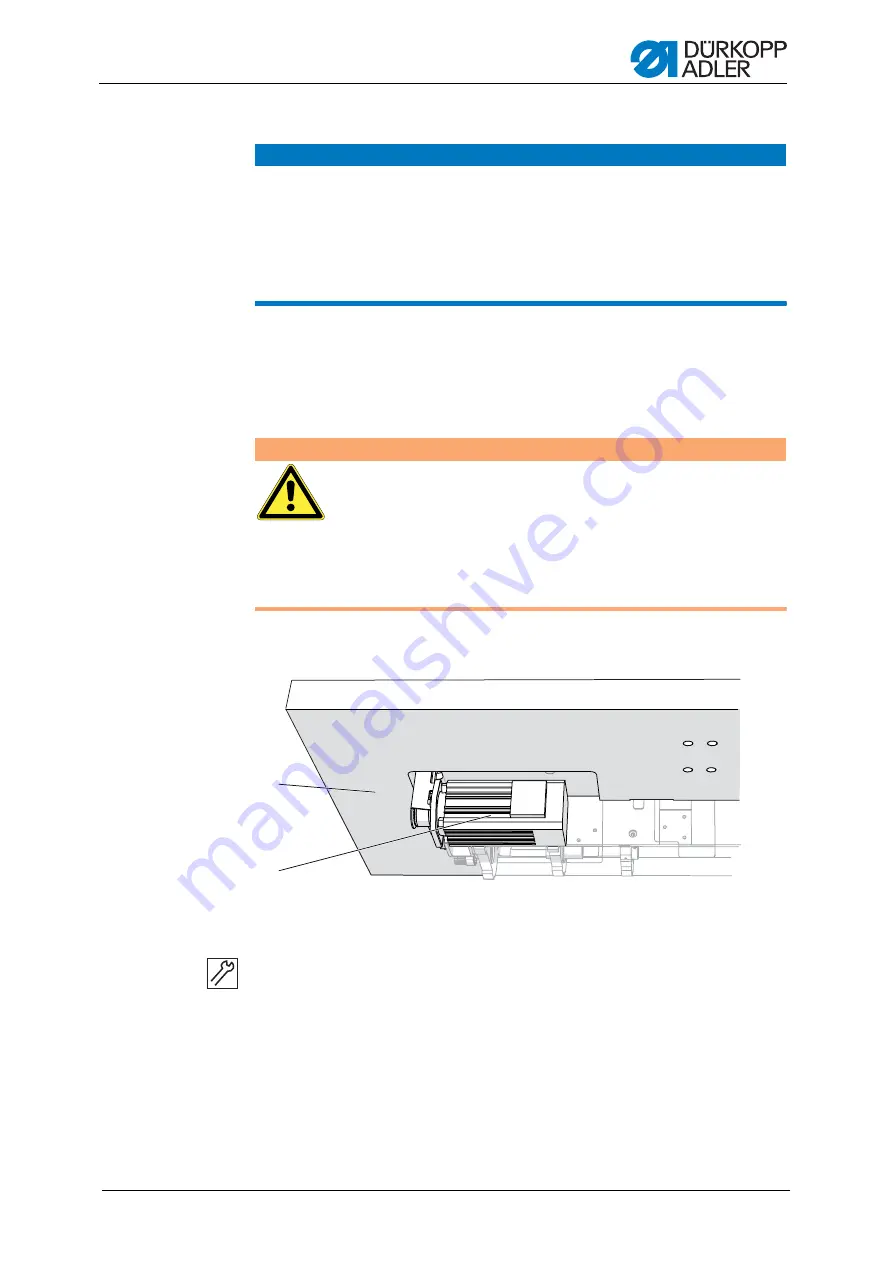 Dürkopp Adler M-TYPE H867 Service Manual Download Page 89