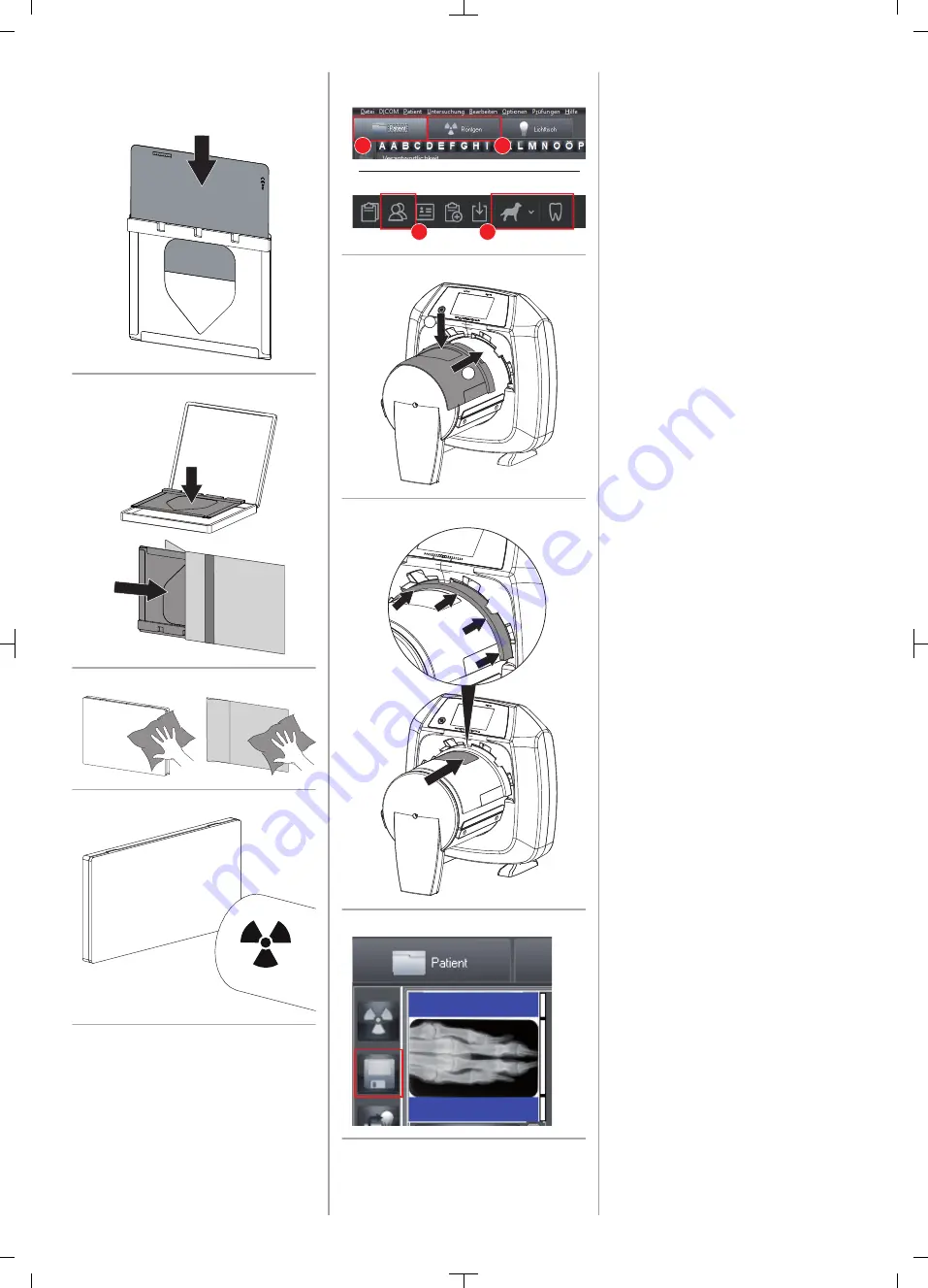 Dürr NDT CR 35 VETwin Quick Start Manual Download Page 3