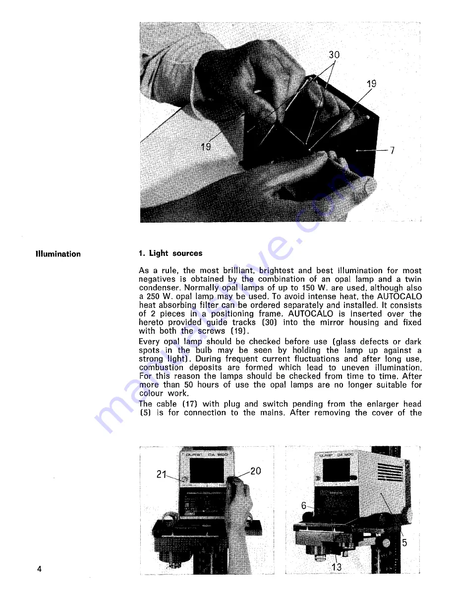 Durst DA-900 Operating Instructions Manual Download Page 6