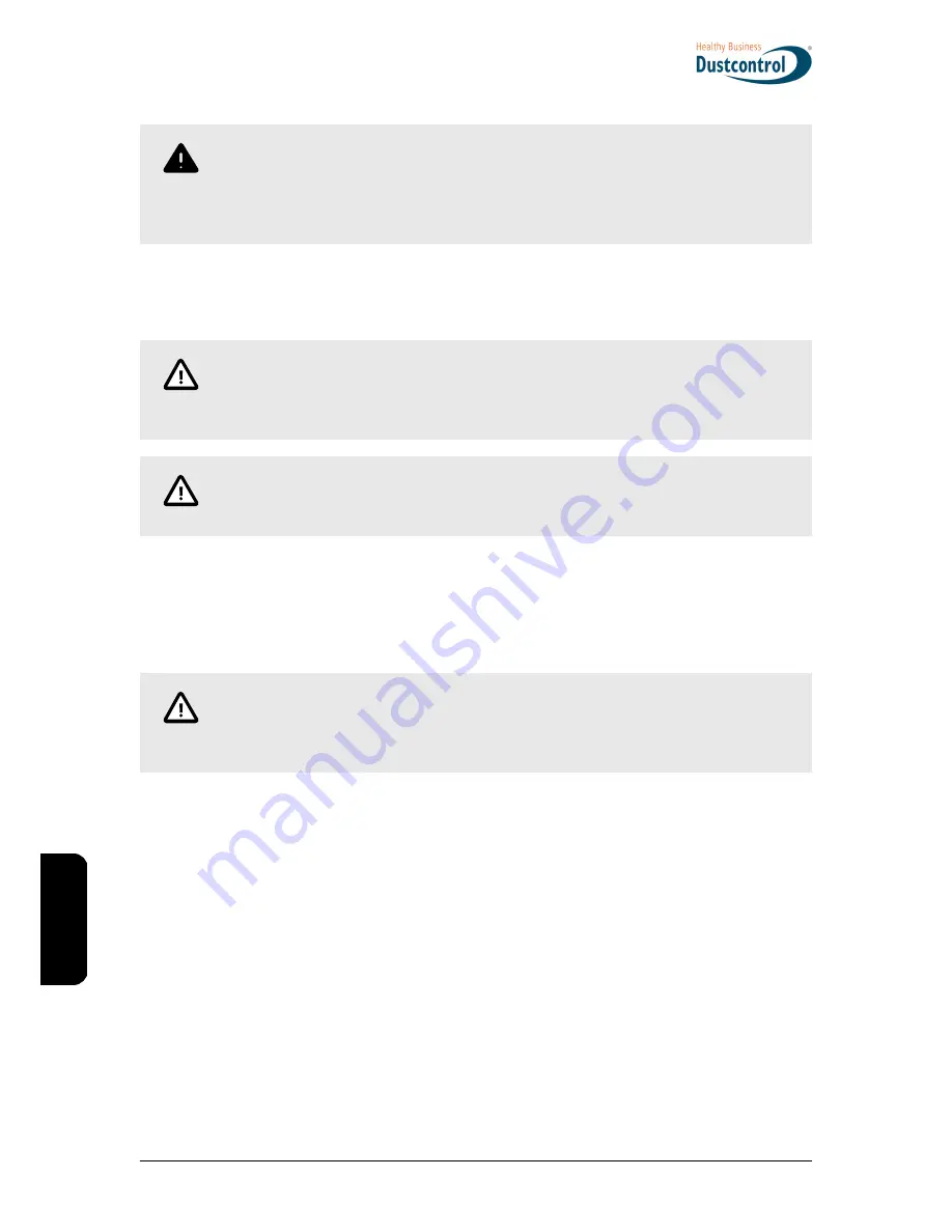 Dustcontrol DC 1800 eco XL Original Instructions Manual Download Page 48