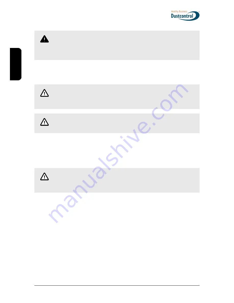 Dustcontrol DC 1800 eco XL Original Instructions Manual Download Page 56