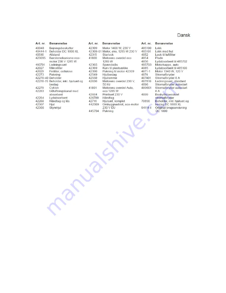 Dustcontrol DC 1800 eco XL Original Instructions Manual Download Page 84