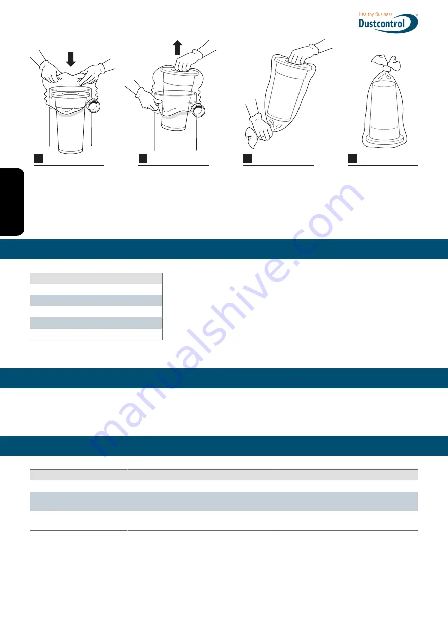 Dustcontrol DC 1800 H Translation Of The Original Instructions Download Page 66