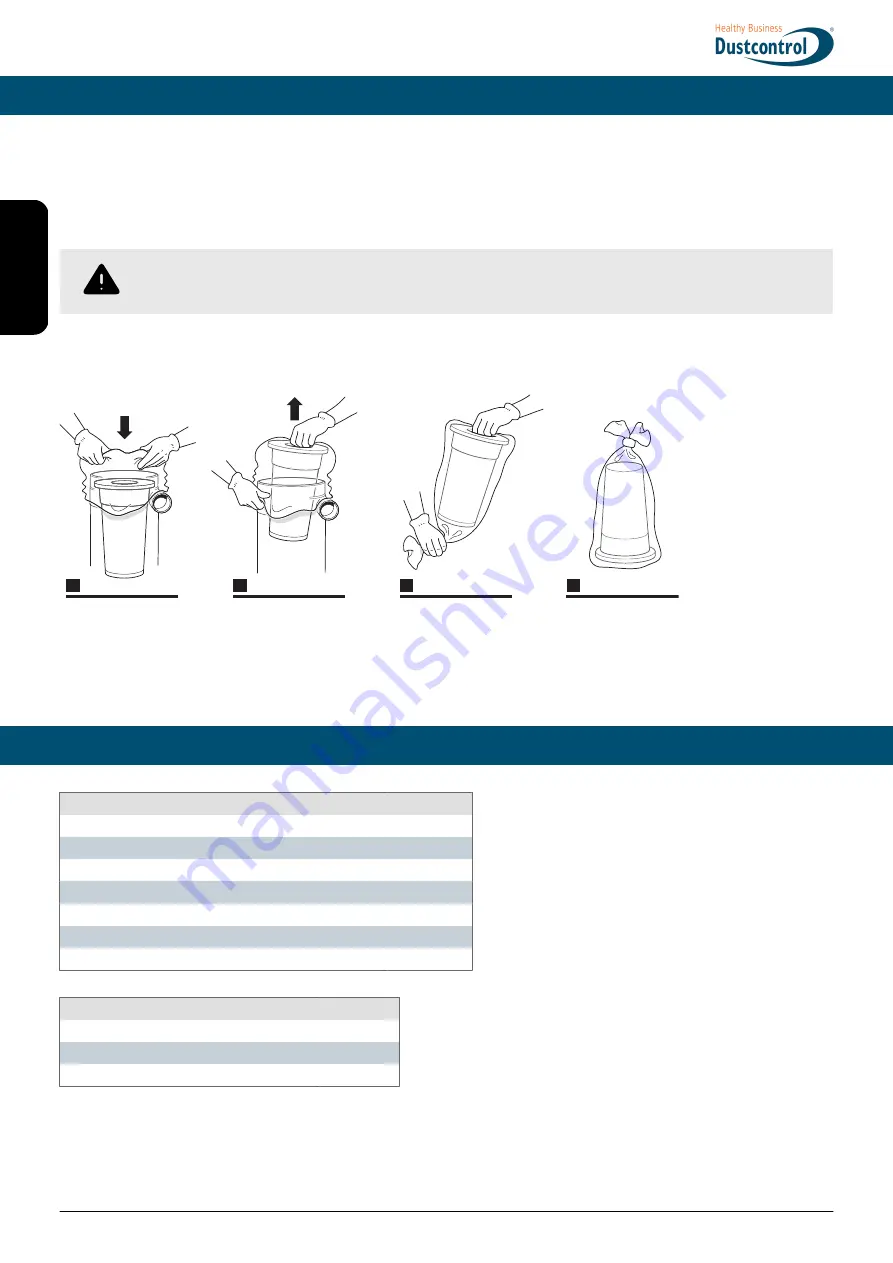 Dustcontrol DC 1800 TR EX Translation Of The Original Instructions Download Page 10