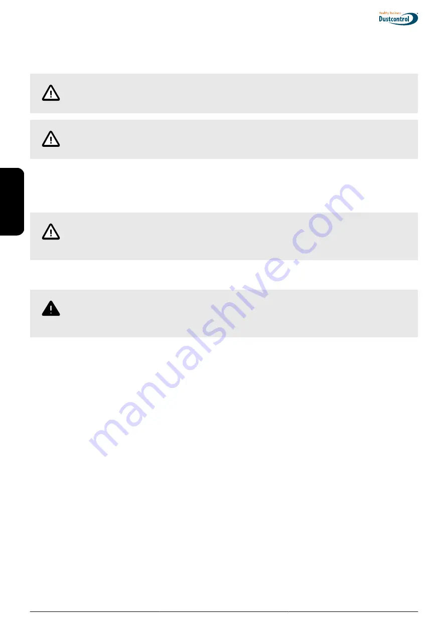 Dustcontrol DC 2900 Translation Of The Original Instructions Download Page 26