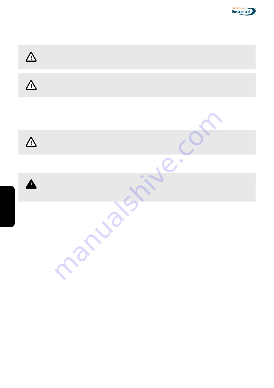 Dustcontrol DC 2900 Translation Of The Original Instructions Download Page 64