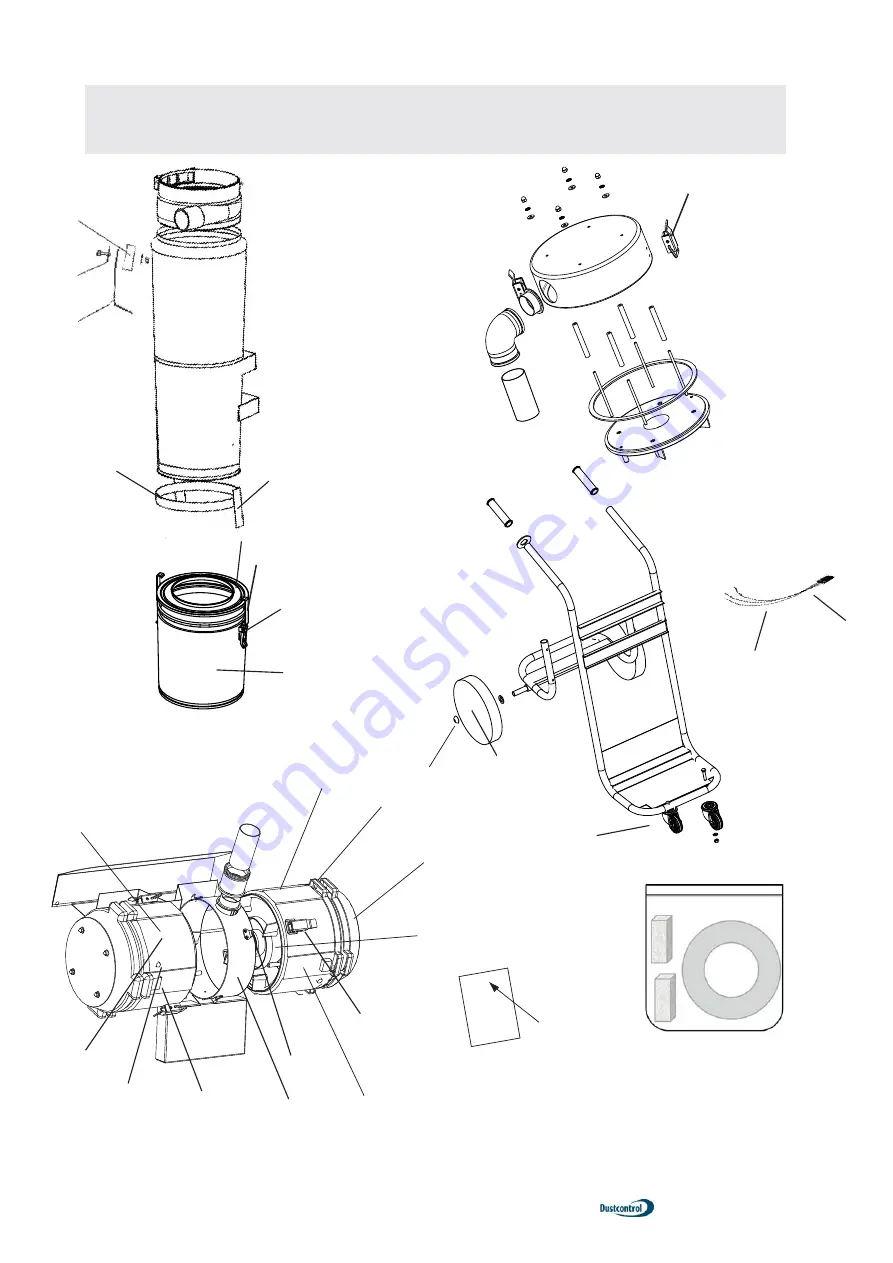 Dustcontrol DC 3800 H Asbest Original Instructions Manual Download Page 42