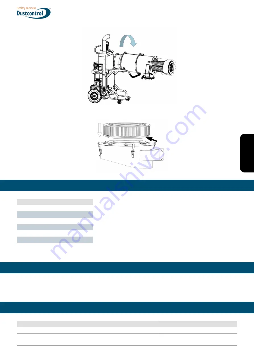 Dustcontrol DC 5900H Asbest Скачать руководство пользователя страница 27