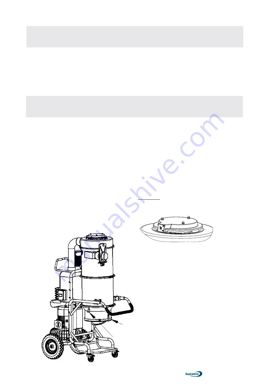 Dustcontrol DC Storm 500 a Original Instructions Manual Download Page 16