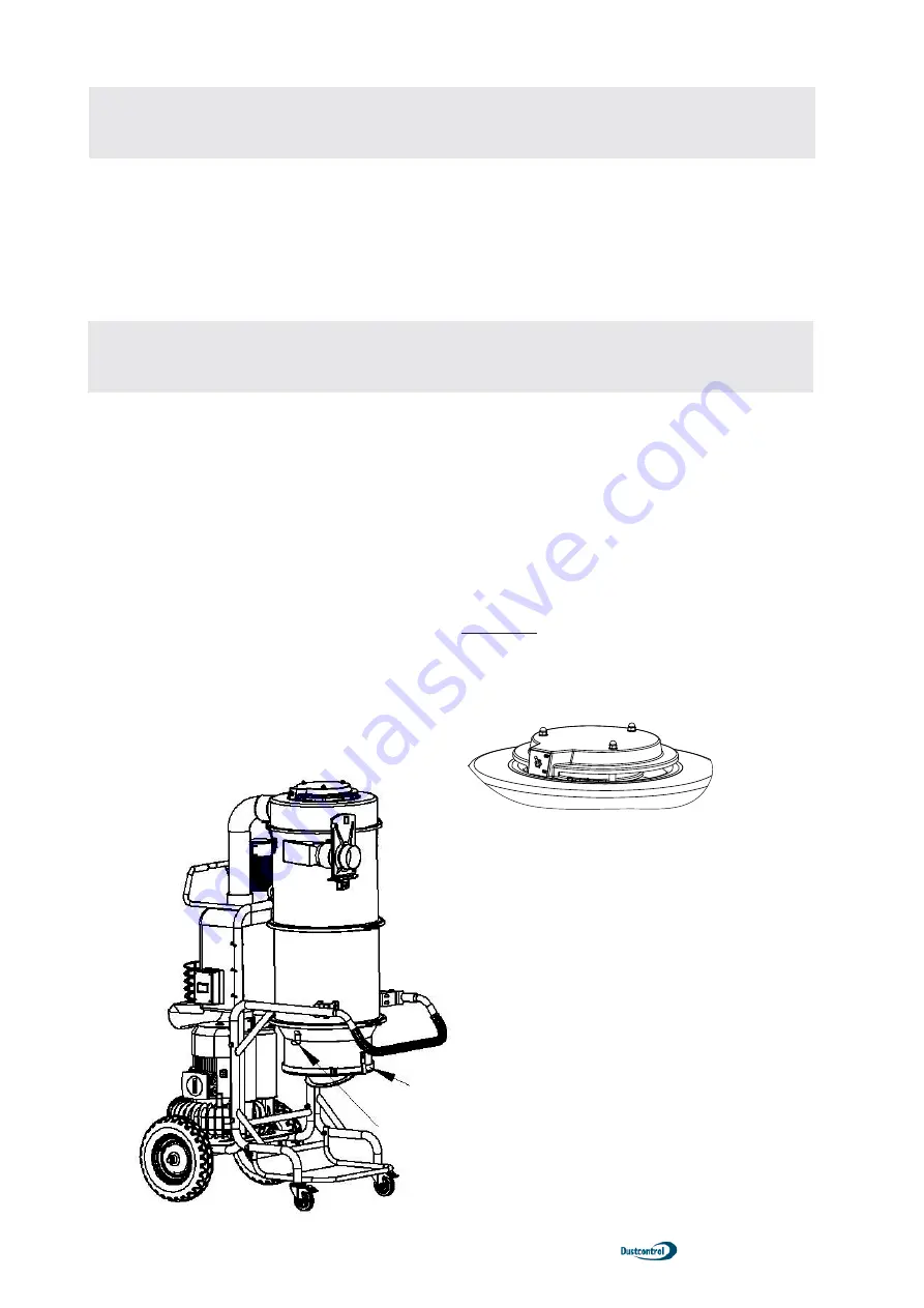 Dustcontrol DC Storm 500 a Original Instructions Manual Download Page 30