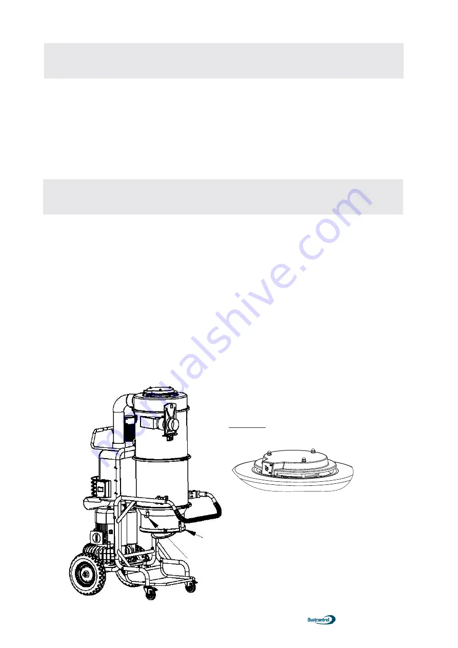 Dustcontrol DC Storm 500 a Original Instructions Manual Download Page 58