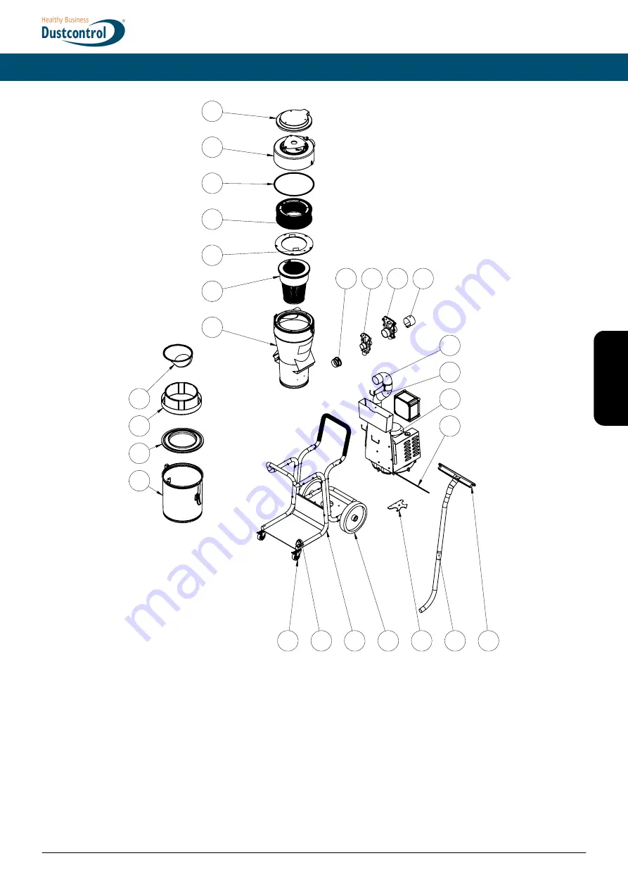 Dustcontrol DC Tromb Turbo Translation Of The Original Instructions Download Page 39