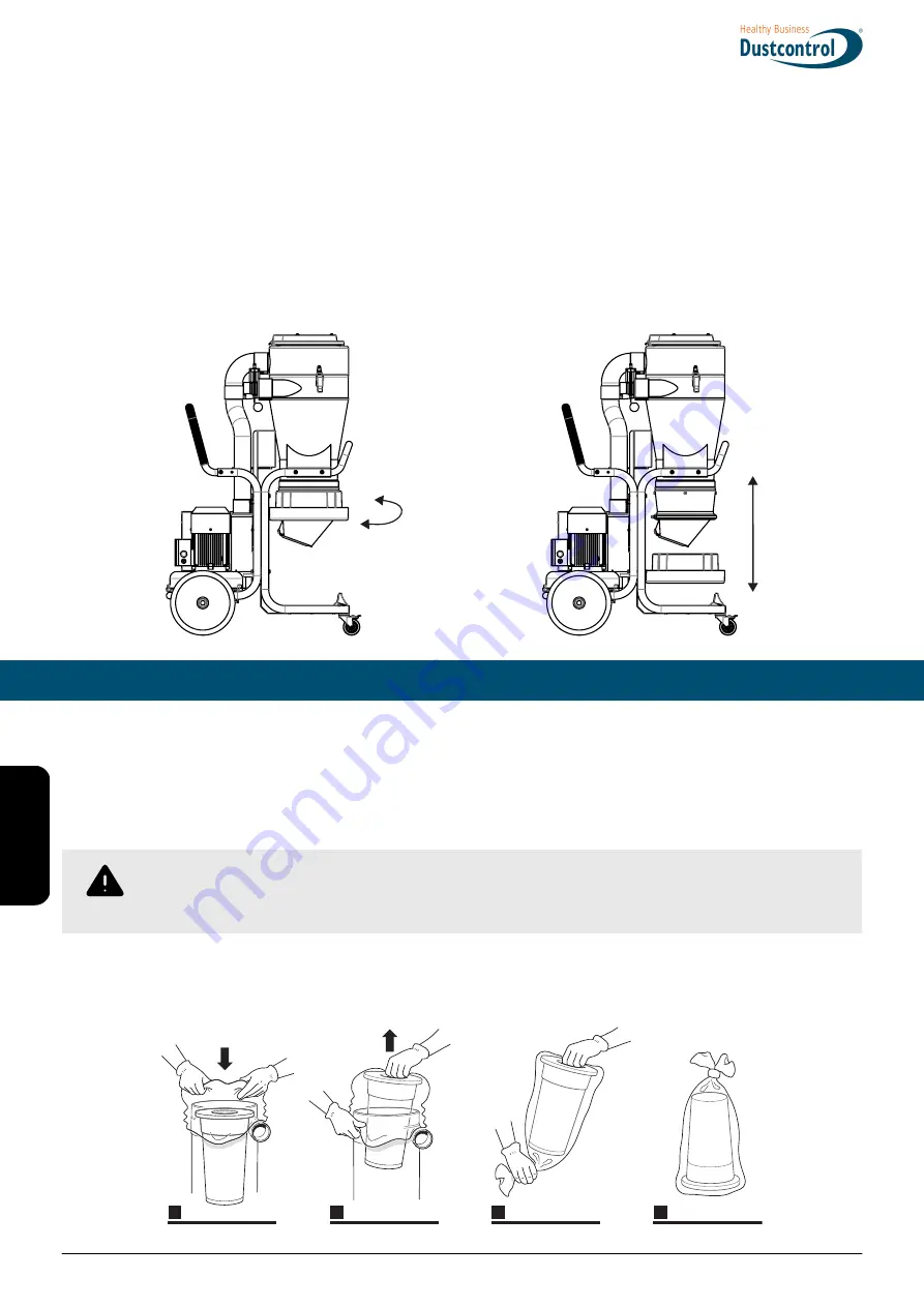 Dustcontrol DC Tromb Turbo Translation Of The Original Instructions Download Page 60