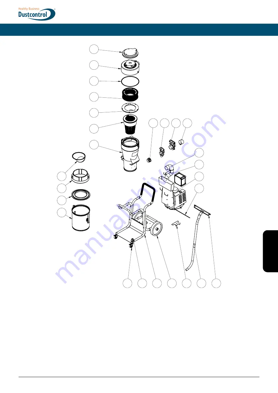 Dustcontrol DC Tromb Turbo Translation Of The Original Instructions Download Page 63