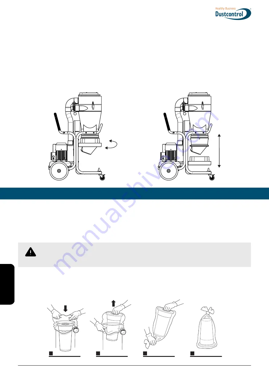 Dustcontrol DC Tromb Turbo Translation Of The Original Instructions Download Page 72