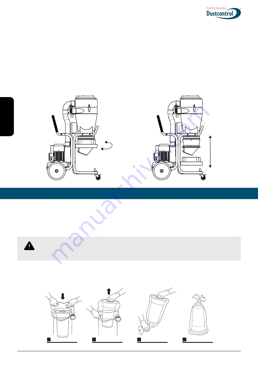 Dustcontrol DC Tromb Turbo Translation Of The Original Instructions Download Page 96