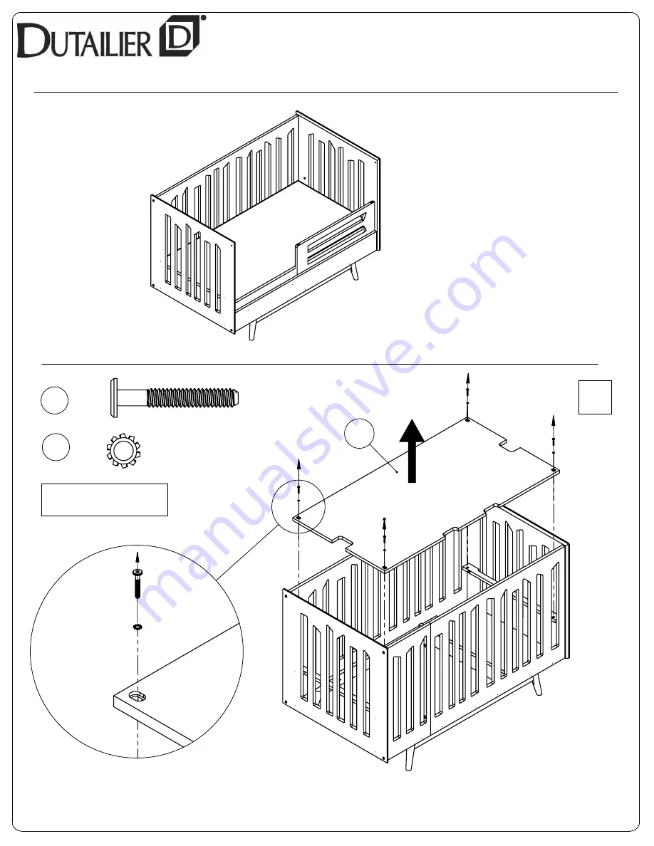 Dutailier 9000C5 Assembly Instructions Manual Download Page 8