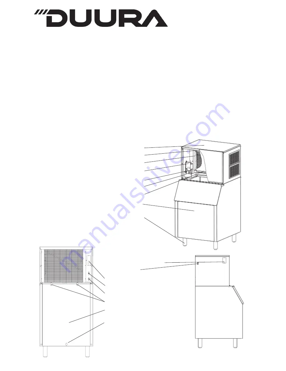 DUURA DI452B Service, Installation, And Instruction Manual Download Page 24