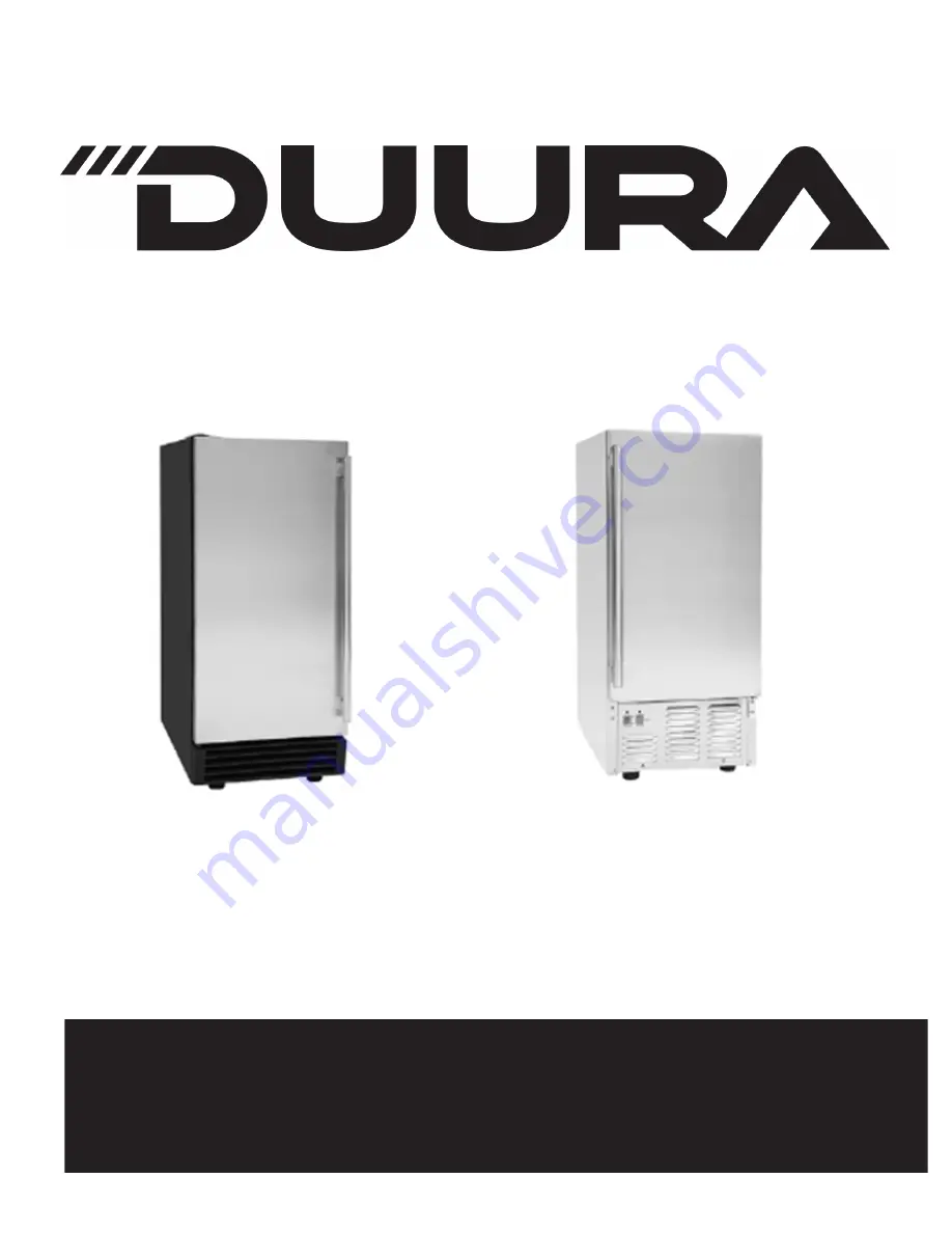 DUURA DI50 Service, Installation, And Instruction Manual Download Page 1