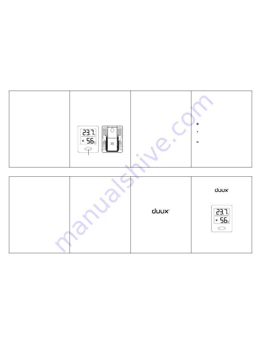 Duux DXHM01 Instruction Manual Download Page 1