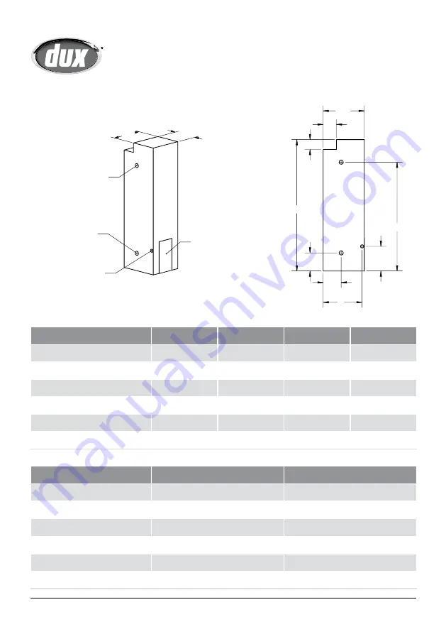 Dux Prodigy 5 135DB5N Owner'S Manual Download Page 6