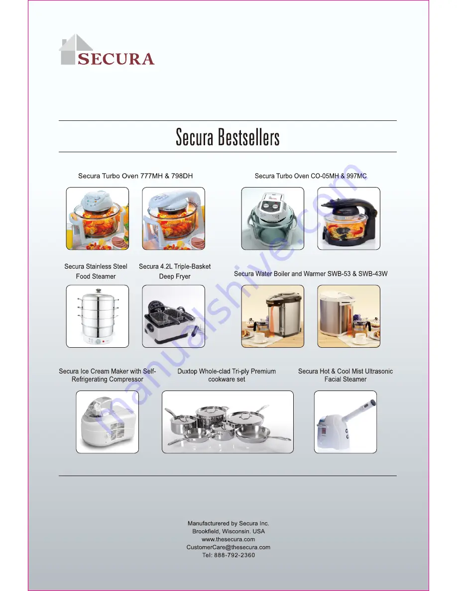 duxtop 7100MC User Manual Download Page 13