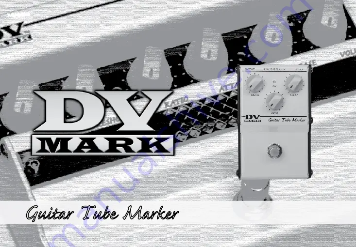 DV Mark Guitar Tube Marker Owner'S Manual Download Page 1