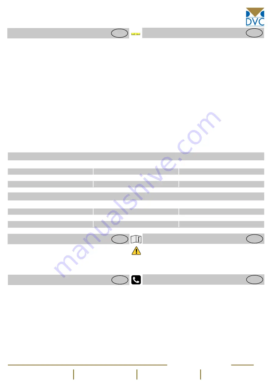 DVC Type 6015 Скачать руководство пользователя страница 3