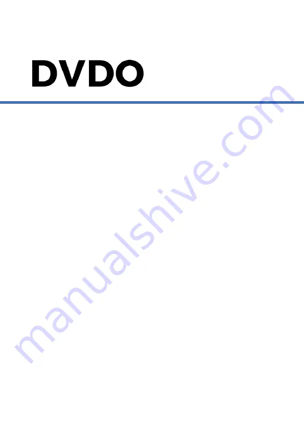 DVDO DVDO-VGAHDMI-1 User Manual Download Page 9