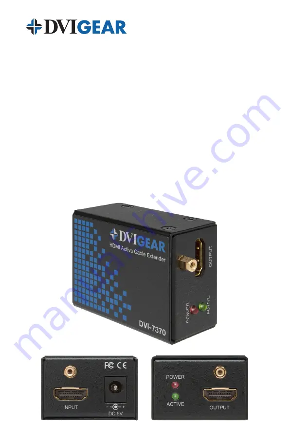 DVIGear DVI-7370c User Manual Download Page 6