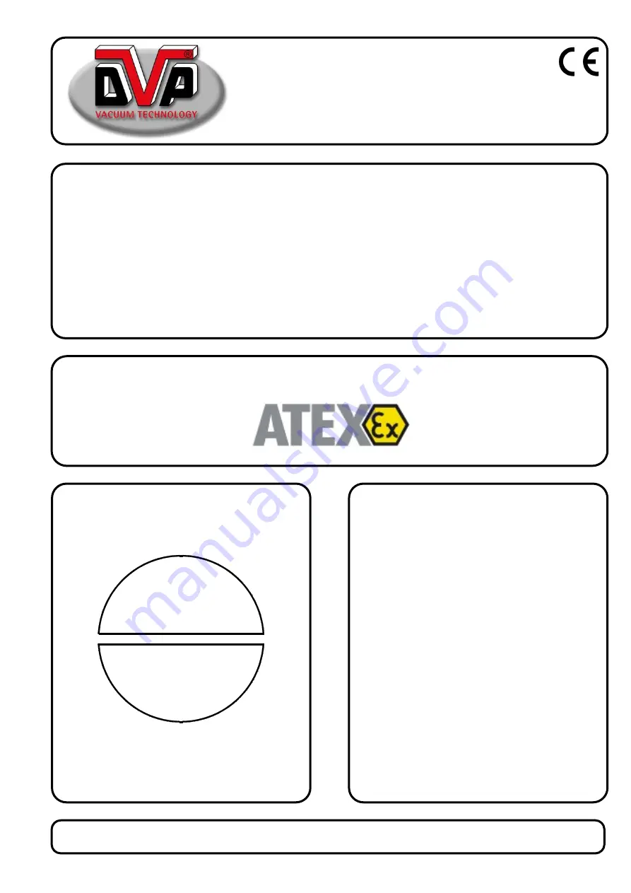 DVP DC.16DEX Operating And Maintenance Instructions Manual Download Page 1