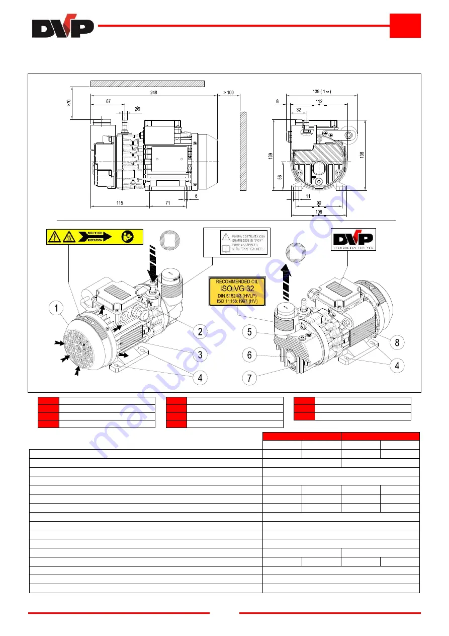 DVP LB.5 Operating And Maintenance Instructions Manual Download Page 51