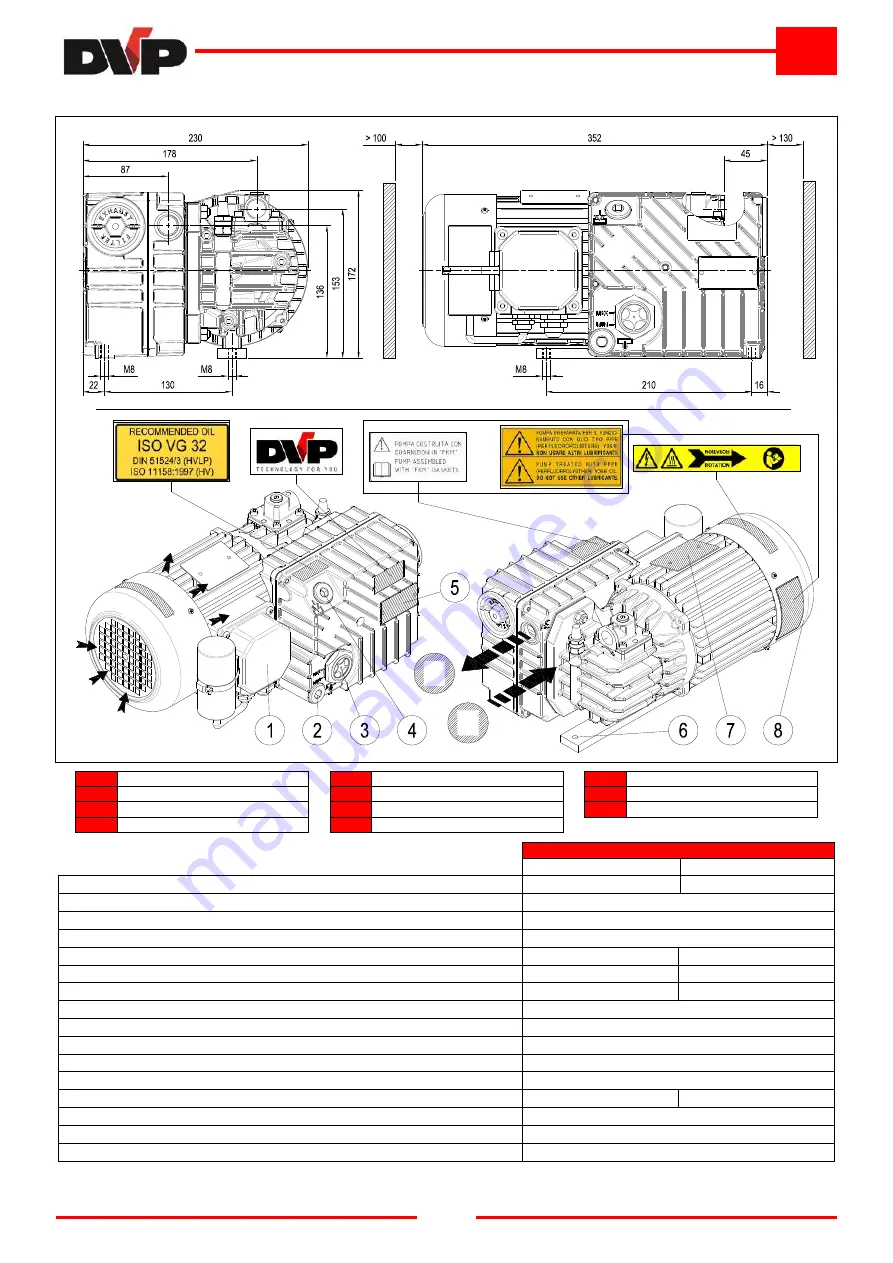 DVP LB.5 Operating And Maintenance Instructions Manual Download Page 99